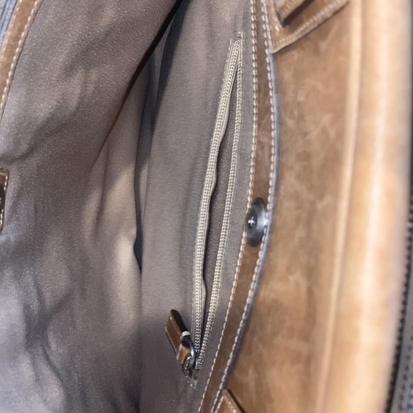 Coach Briefcase Double Zip Messenger Bag Crossbody 05A05 - Picture 3 of 8